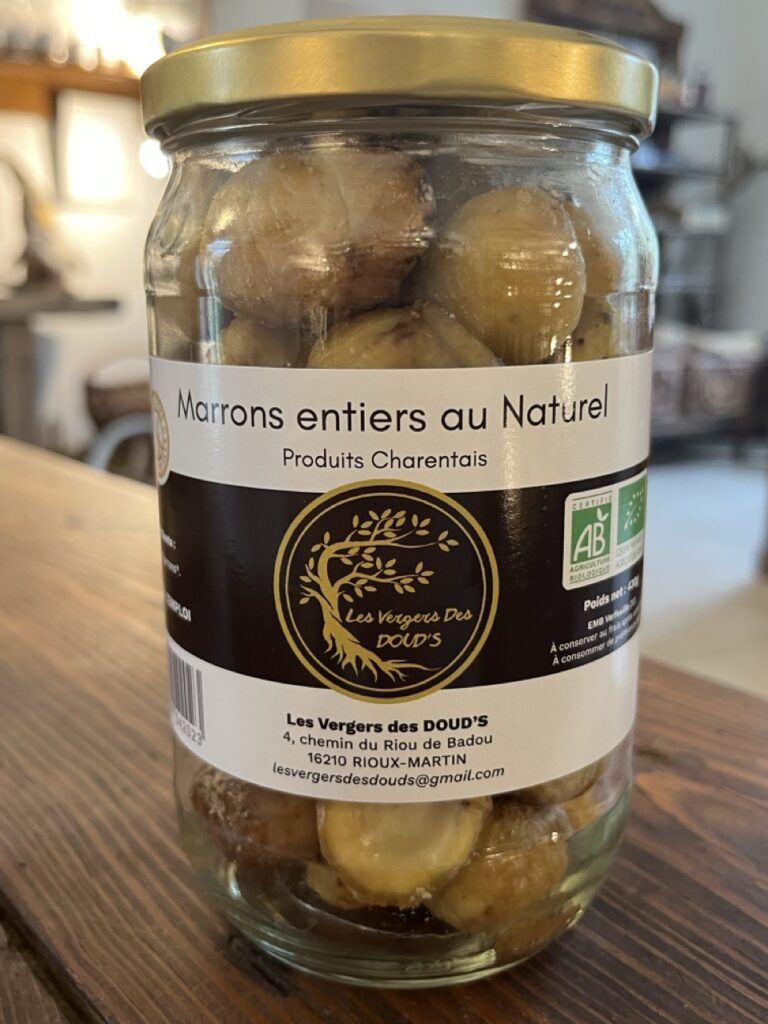 Marrons Entiers Au Naturel BIO 430g