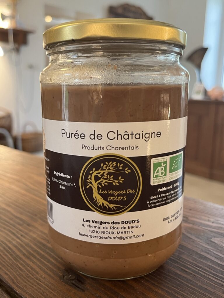 Purée De Châtaignes BIO 650g