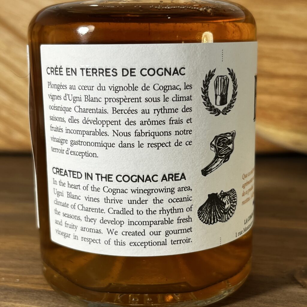 Les Vinaigres & Condiments Gastronomiques De Bouteville (20cl)