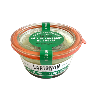 LES TERRINES PUR PORC CHARENTAIS DE LA MAISON LARIGNON 180g