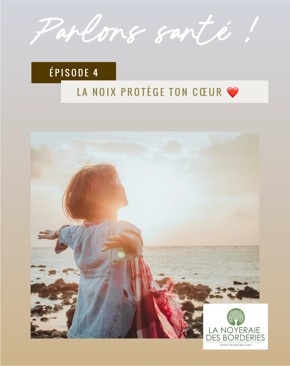 PARLONS SANTÉ !  LA NOIX PROTÈGE NOTRE COEUR – Consommer des noix réduit de 37% le risque de maladie cardiovasculaire
