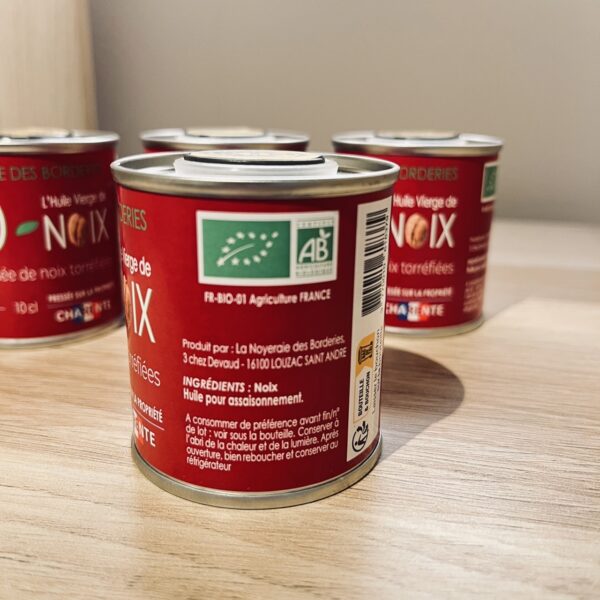 DUO HUILES VIERGES DE NOIX BIO - Médailles Gourmet OR et ARGENT 2025 🇫🇷