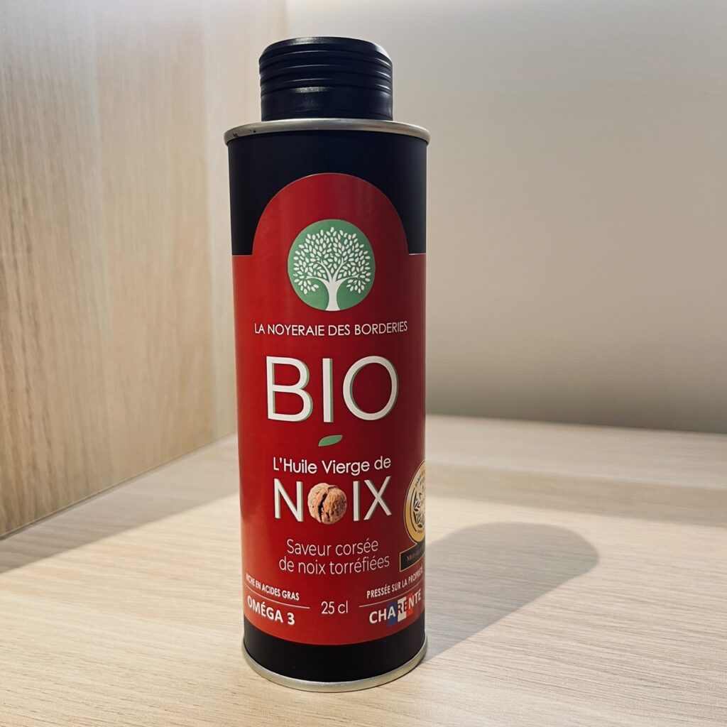 Huile Vierge De Noix BIO – Pression À Chaud – Médaille Gourmet Or 2025 🥇