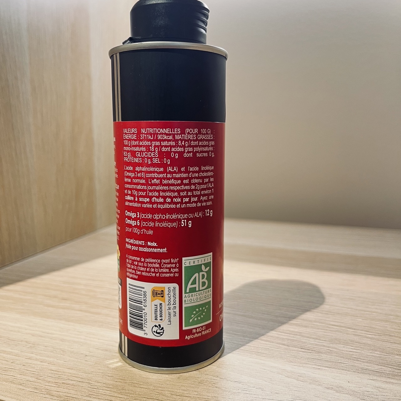 HUILE VIERGE DE NOIX  BIO - PRESSION À CHAUD - Médaille Gourmet OR 2025 🥇 – Image 9