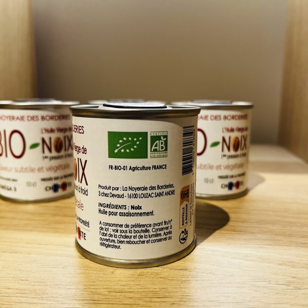 Duo Huiles Vierges De Noix BIO – Médailles Gourmet Or et Argent 2025 🇫🇷