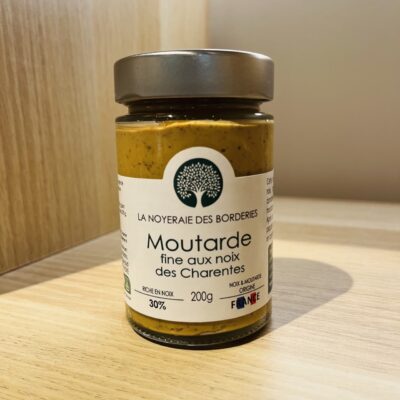 MOUTARDE FINE AUX NOIX - NOIX DES CHARENTES & MOUTARDE DU VEXIN 🇫🇷 – Image 2