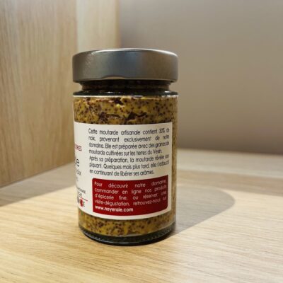 MOUTARDE À L'ANCIENNE AUX NOIX - NOIX DES CHARENTES & MOUTARDE DU VEXIN 🇫🇷 – Image 3