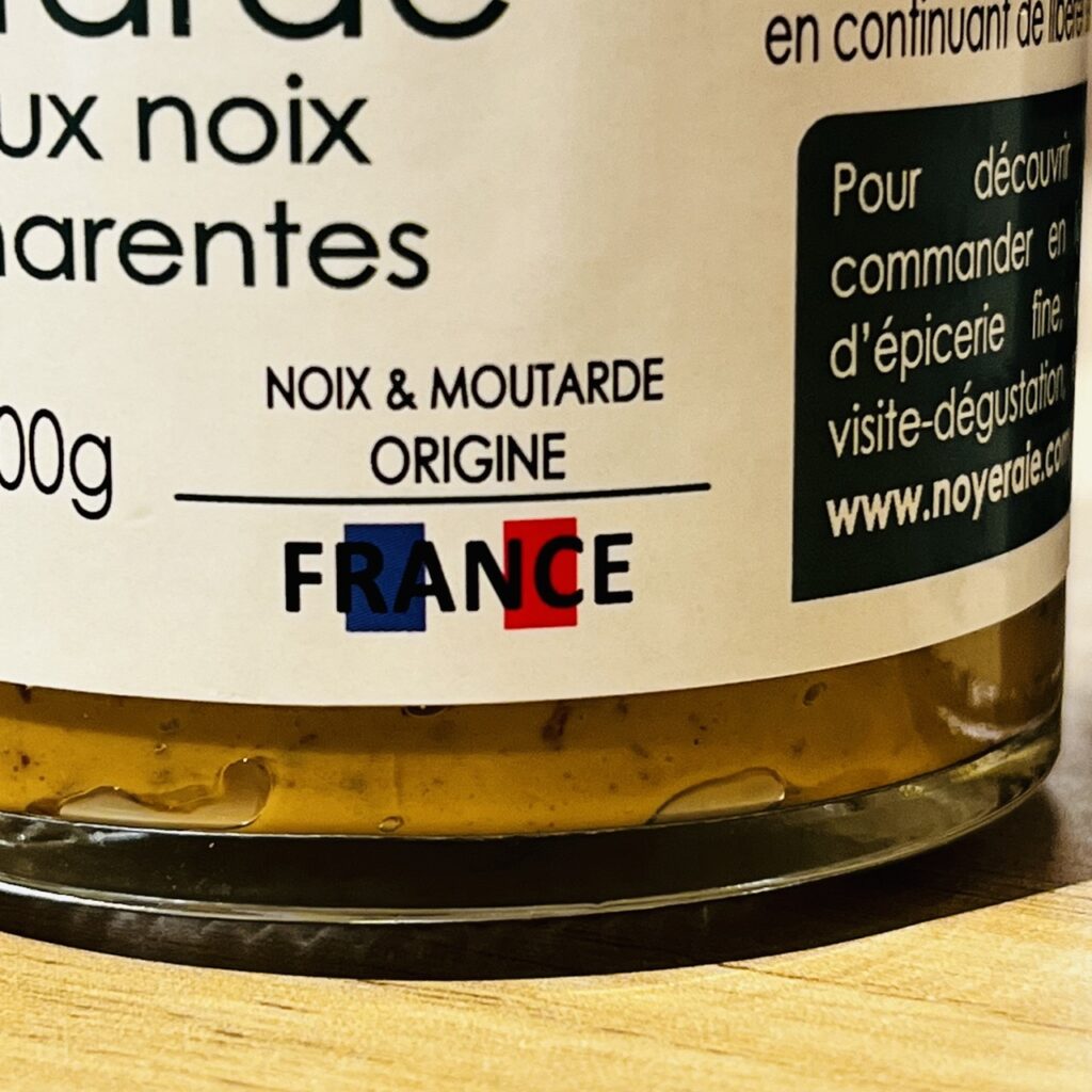 Moutarde Fine Aux Noix – Noix Des Charentes & Moutarde Du Vexin 🇫🇷