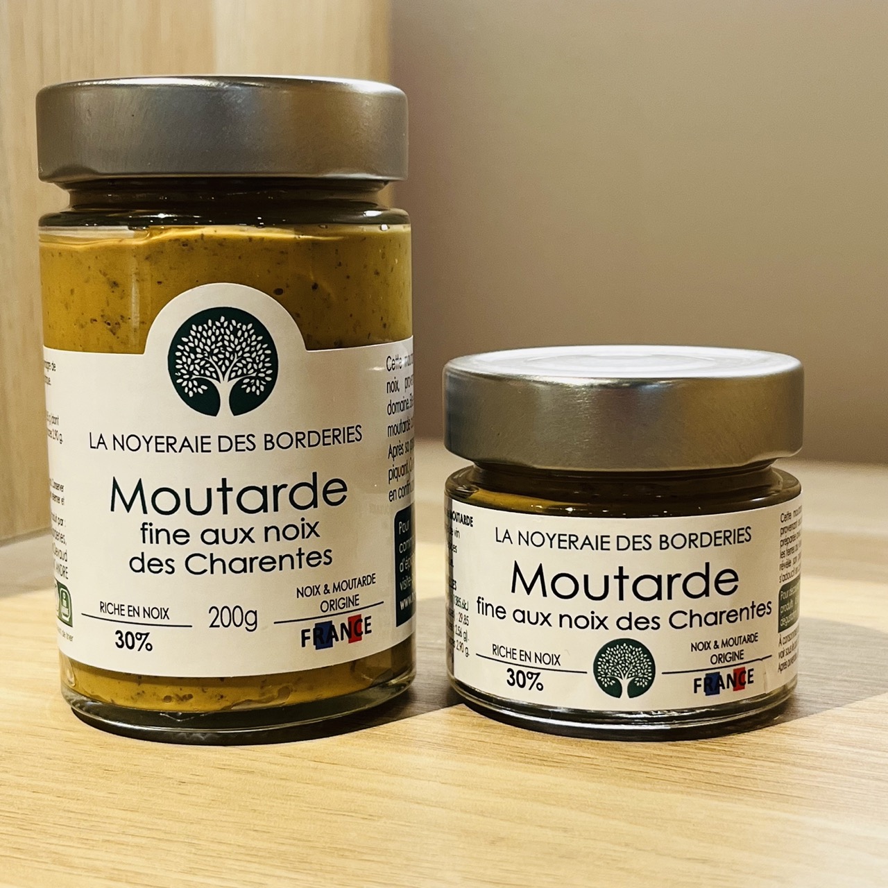 MOUTARDE FINE AUX NOIX - NOIX DES CHARENTES & MOUTARDE DU VEXIN 🇫🇷 – Image 1