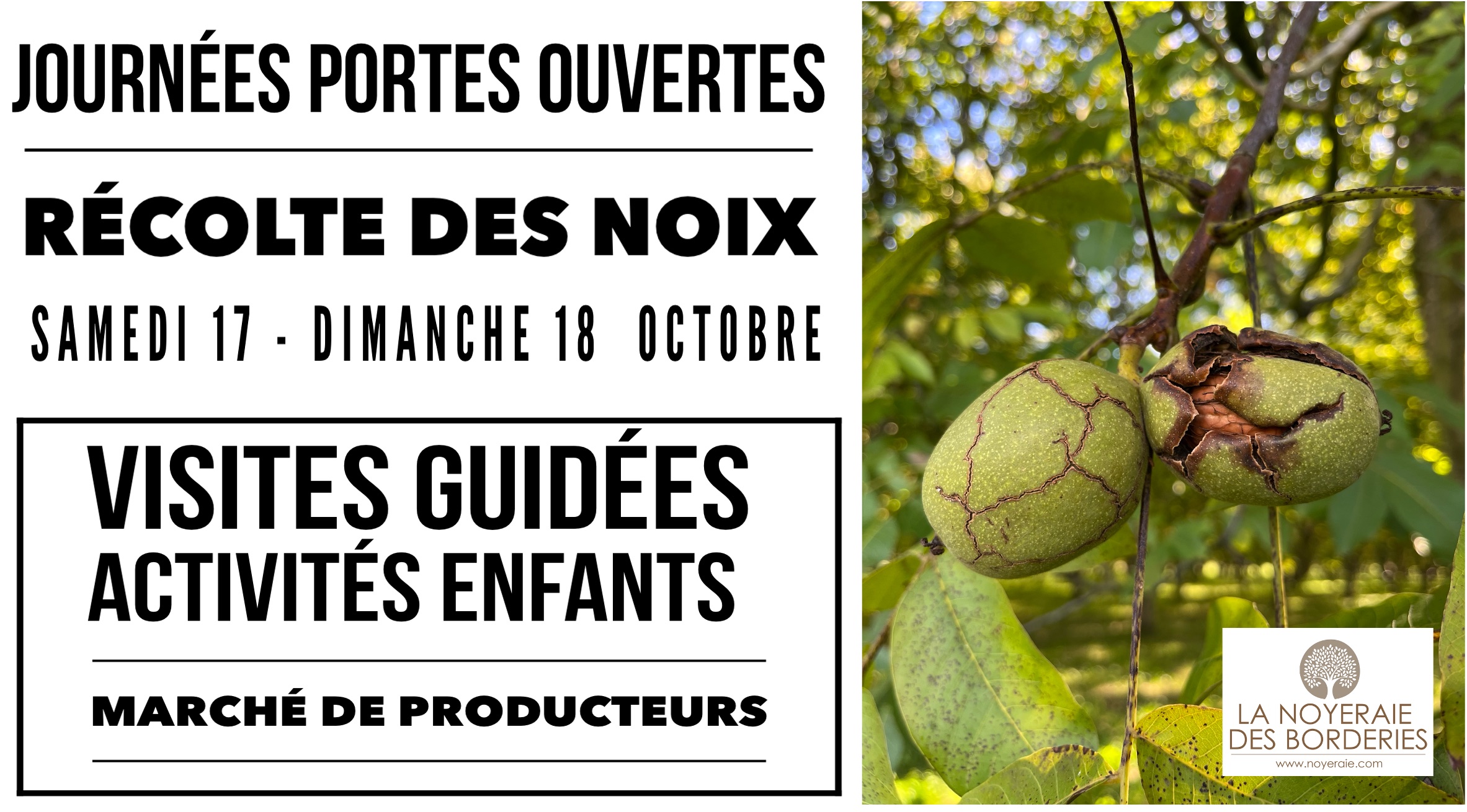 Journées Portes Ouvertes « Récolte des Noix »